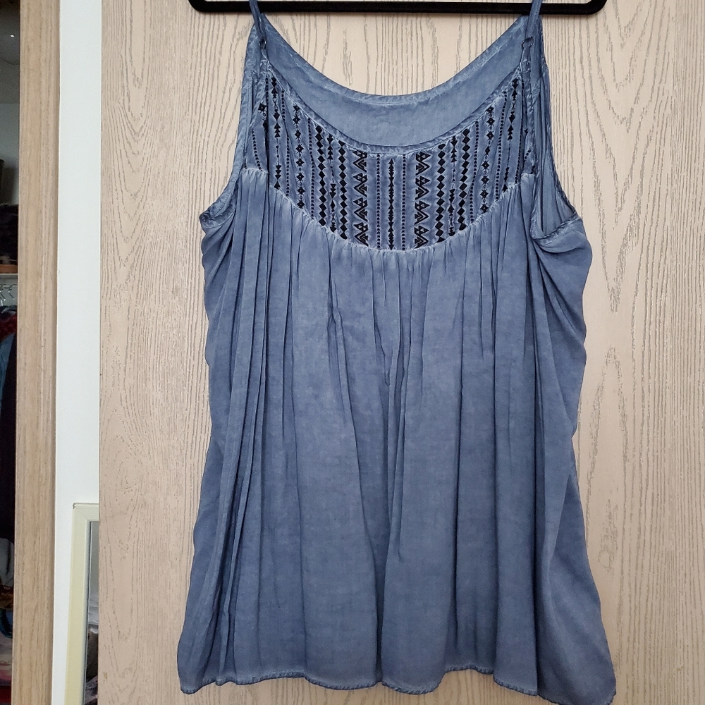 Indigo blue swing cami
